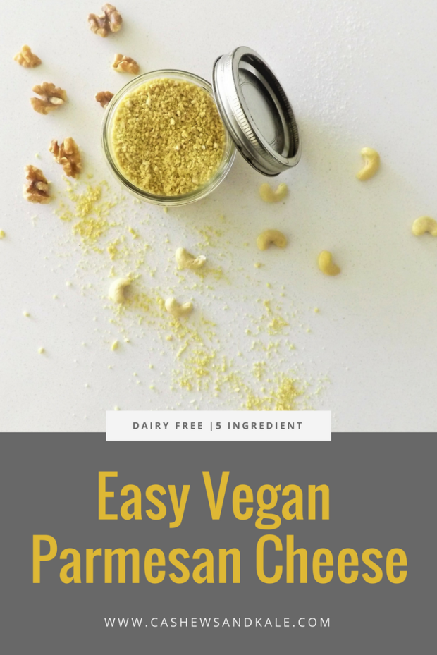 Easy Vegan Parmesan Cheese